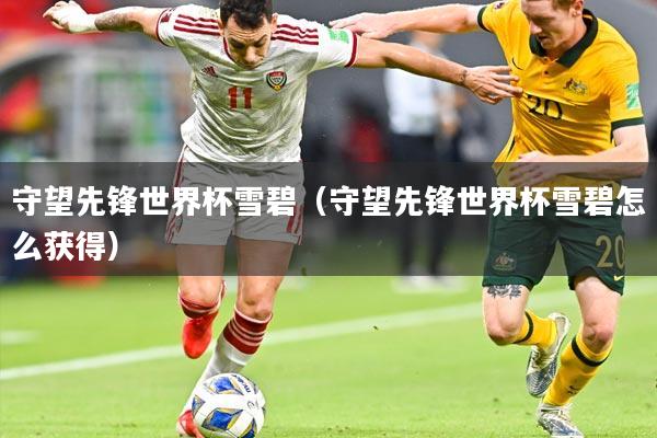 守望先锋世界杯雪碧(守望先锋世界杯雪碧怎么获得)